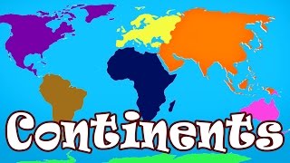 Seven Continents Song for Children
