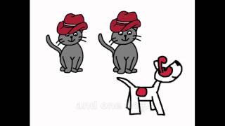 A Song about Plural Nouns: “2 Hats, 2 Cats and 1 Dog”